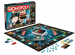 Настольная игра Hasbro Монополия с банковскими карточками (B6677)