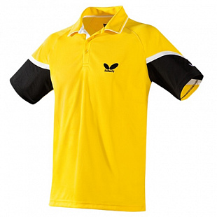 Рубашка теннисная Butterfly Xero yellow