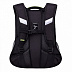 Рюкзак школьный GRIZZLY RB-050-2 /1 black/light green
