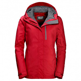 Куртка женская Jack Wolfskin Northern Lake Red
