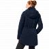 Пальто женское Jack Wolfskin Madison Avenue Coat midnight blue