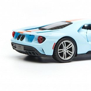 Коллекционная машина Bburago 1:32 Ford GT (18-43043) light blue