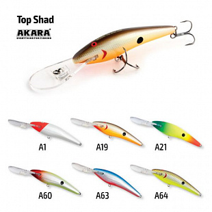 Воблер Akara Top Shad 105F