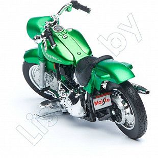 Мотоцикл Maisto 1:18 Harley Davidson 2000 FLSTF Street Stalker (39360) green