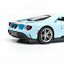Коллекционная машина Bburago 1:32 Ford GT (18-43043) light blue