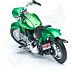 Мотоцикл Maisto 1:18 Harley Davidson 2000 FLSTF Street Stalker (39360) green