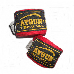 Бинт боксерский Ayoun 2.5 1025 red