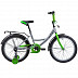 Велосипед Novatrack Vector 20" (2019) Silver/Green 203VECTOR.SL9