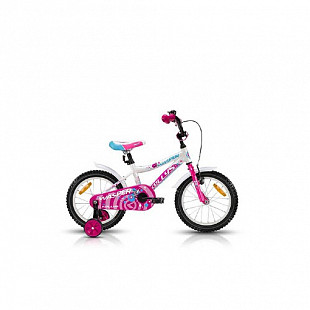 Велосипед Kellys Wasper Pink 16" white/pink/blue