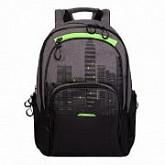 Городской рюкзак GRIZZLY RU-030-4 /2 black/light green