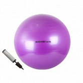 Набор Body Form Мяч гимнастический + насос 34" 85 см BF-GBP01 purple