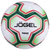 Мяч футбольный Jogel Nano №4 (BC20) 1/30 White/Green/Red