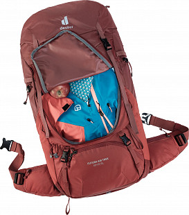 Рюкзак Deuter Futura Air Trek 45+10 SL 3402021-5574 redwood/lava (2021)