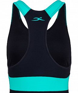 Купальник для плавания 25Degrees Triumph Black/Green 25D21-003-A полиамид