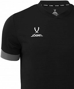 Футболка игровая Jogel DIVISION PerFormDRY Union Jersey black/dark grey/white