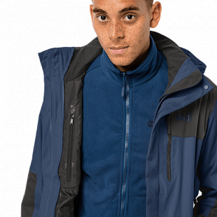 Куртка мужская Jack Wolfskin Jasper Flex Men dark indigo