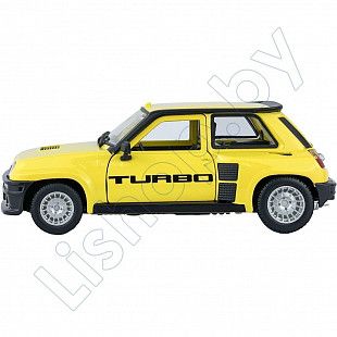 Машинка Bburago Renault 5 Turbo (18-21088) yellow