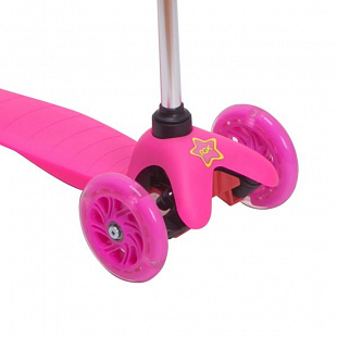 Самокат RGX Mini LED Pink