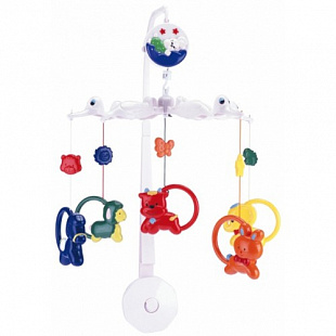 Музыкальная каруселька Canpol babies Животные с хвостиками 2/966