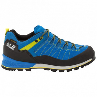 Водонепроницаемые ботинки для треккинга  мужские Jack Wolfskin Scrambler Xt Texapore Low M blue / lime