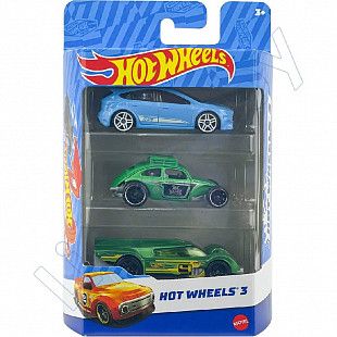 Набор машинок Hot Wheels 3 шт. (K5904 №106)