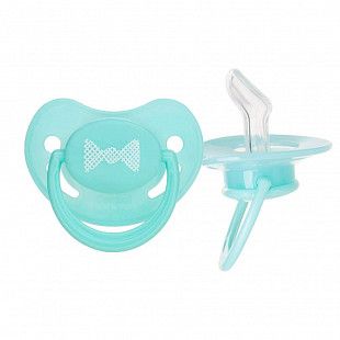 Пустышка анатомическая силиконовая Canpol babies Pastelove 0-6 мес. (22/419) turquoise