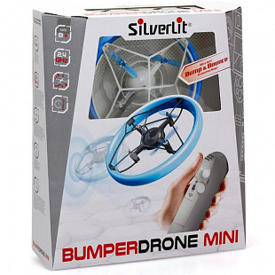 Квадрокоптер Silverlit Мини Бампер Дрон 84820 blue