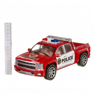 Инерционная машина YAKO police из серии "На земле, В небе, На море" M9541 red