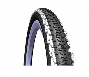 Велопокрышка Rubena Mitas TG 50-406 (24"x1,90) V75 Scylla black/white 510952412032