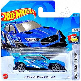 Машинка Hot Wheels Базовой коллекции Ford Mustang Mach-E 1400 81/250 (5785 HKK02)