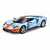 Машинка Bburago 1:32 2019 Ford GT Heritage Edition (18-41164)