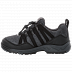 Полуботинки детские Jack Wolfskin Thunderbolt Texapore Low K black / dark grey