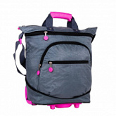 Дорожная сумка TsV 526.22 grey/pink