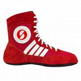 Борцовки для самбо Контакт комби БС12-13 red