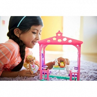 Игровой набор Barbie Челси и зверушка FDB32 FDB34