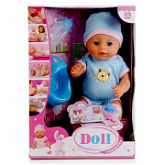 Кукла Play Smart Пупс YL1710D blue