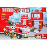 Конструктор Пожарная бригада 21602