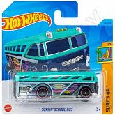 Машинка Hot Wheels Базовой коллекции Surfin' School Bus 24/250 (5785 HKK79) mainline 2023