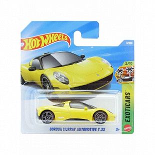 Машинка Hot Wheels Базовой коллекции Gordon Murray Automotive T.33 3/250 (5785 JJJ62) mainline 2025