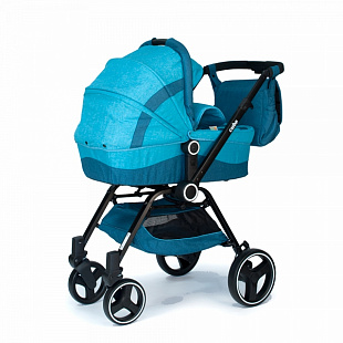 Коляска BabyHit Cube Cyan