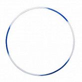 Обруч массажный №1 90 см Металл White/Blue