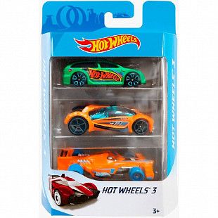 Набор машинок Hot Wheels 3 шт. (K5904 №131)