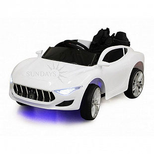 Детский электромобиль Sundays Maserati GT BJ105 white