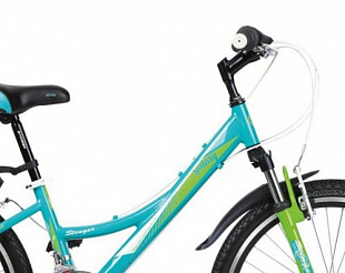 Велосипед Stinger Galaxy 24" 24AHV.GALAX.11GN7 Green/Turquoise