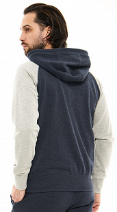 Толстовка Atributika&Club NHL Toronto Maple Leafs 366110 grey/navy