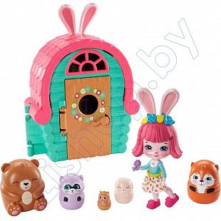 Игровой набор Enchantimals Секретные лучшие друзья Хижина Бри Кроли (GTM47)