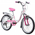 Велосипед Novatrack Butterfly 20" (2019) White/Pink 20SH6V.BUTTERFLY.PN9