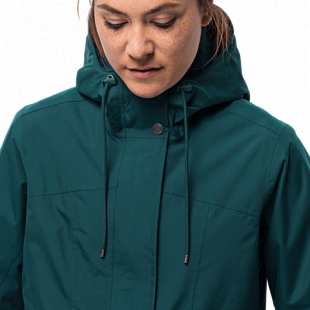 Куртка женская Jack Wolfskin Cameia Parka teal green