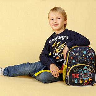 Рюкзак детский GRIZZLY RK-076-5 /1 dark blue/red