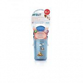 Термо-чашка с трубочкой Philips Avent 12+ мес 260 мл SCF766/00 blue